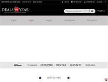 Tablet Screenshot of dealsallyear.com